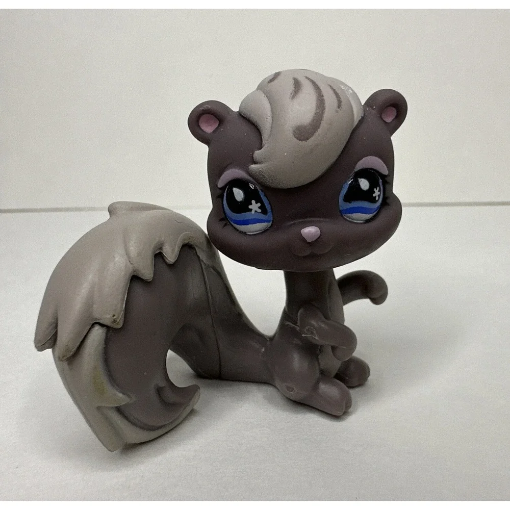 LPS Littlest Pet Shop Grey Gray Squirrel